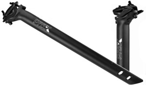 WSPORNIK SIODŁA  PROX 3D 30.9/400/10MM ALU, CZARNY MAT 2 ŚRUBY