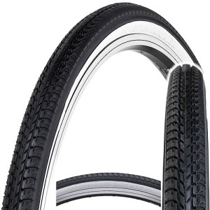 OPONA KENDA 26" X 1 3/8 K192 KOURIER BIAŁY BOK