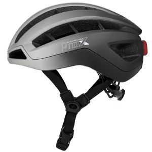 KASK PROX  MAGNETO PRO LED SZARY  M/L(55-58CM)