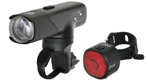 ZESTAW LAMP  PROX ORYX SET 600Lm + ATRIA I SMD LED 5Lm, SAFE, MEMORY MODE, GARMIN