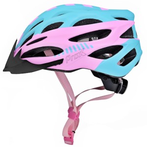 KASK PROX THUMB ROZM: M TURKUSOWO-RÓŻOWY
