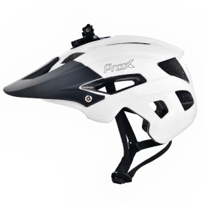 KASK PROX ROCKET ROZM:L BIAŁY POŁYSK (UCHWYT GO PRO)