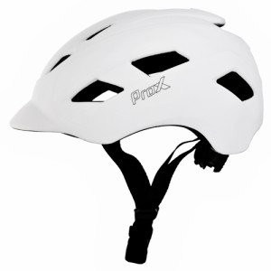 KASK PROX TOWN LED ROZM. S BIAŁY MAT