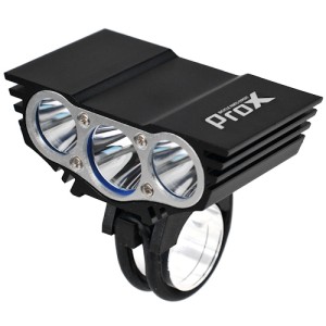 LAMPA PRZÓD PROX TRIPLE POWER 3xCREE CZARNA