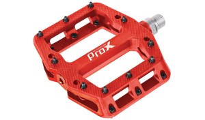 PEDAŁY  PROX BASE PRO 26 CZERWONY, NYLON, PINY, OŚ CR-MO