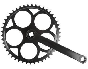 MECHANIZM KORBOWY M-WAVE 1RZ. CZARNY 46Z/170MM OEM