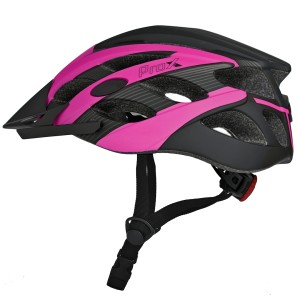 KASK PROX  VOLT CZARNO-RÓŻOWY L(58-61CM)