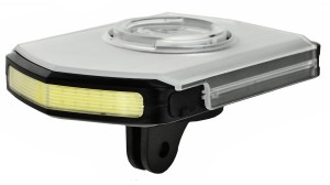 LAMPA PRZÓD PROX NERO COB LED 120Lm, 5000mAh, POWERBANK, MEMORY MODE, GARMIN, USB-C