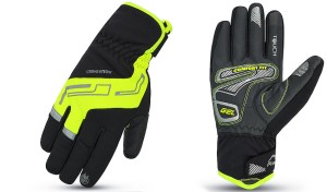 RĘKAWICZKI PROX DŁUGIE PERFORMANCE CZARNO / LIMONKOWE S GEL PRO