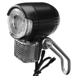 LAMPA PRZÓD X-LIGHT DYNAMO 1xLED (XC-259A-C) Z PODTRZYMANIEM