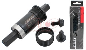 OŚ SUPORTU NECO COMPACT NAKRĘTKI STAL 131 MM
