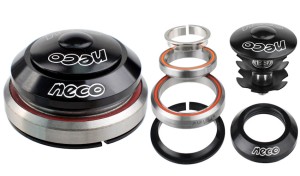 STERY KIEROWNICY NECO ZINTEGROWANE H398 1.1/4" DO 1 1/8"