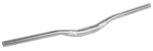KIEROWNICA M-WAVE ALU GIĘTA 31,8x700 MM SREBRNA OEM