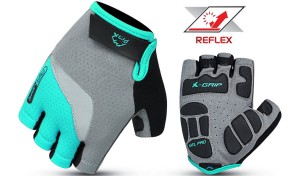 RĘKAWICZKI PROX KRÓTKIE ULTIMATE MIĘTOWE XS GEL PRO, AIR VENT, REFLEX