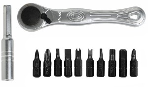KLUCZ  PROX GRZECHOTKA KIT-15 KIESZONKOWA 105MM, PRZEDŁUŻKA, BITY