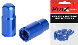 NAKRĘTKA NA ZAWÓR PROX FV-01 PRESTA NIEBIESKA, ALUMINIOWA