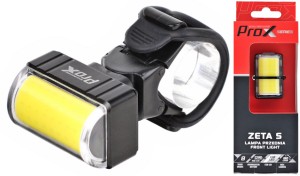LAMPA PRZÓD PROX ZETA S COB LED 160Lm, 500 mAh, USB, MEMORY MODE