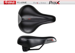 SIODEŁKO VELO  PROX  VL-6104E ELASTOMER, D2, ZONE CUT, MEMORY FOAM