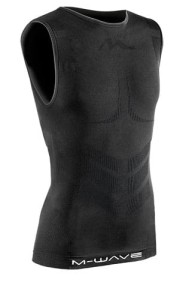 KOSZULKA ROWEROWA TERMOAKTYWNA M-WAVE TANKTOP M/L CZARNA ( produkt na zamówienie )